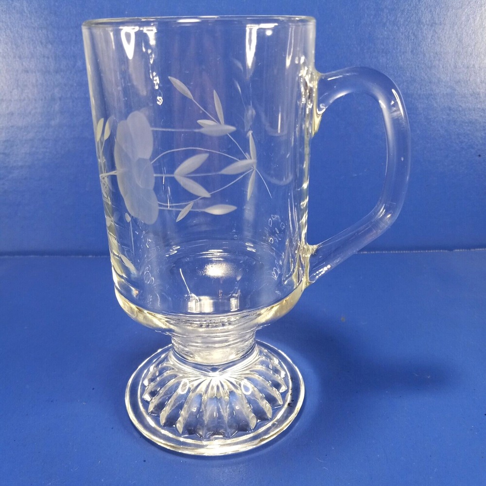 Irish Coffee Mug Princess House Heritage Crystal Vintage 1 Replacement